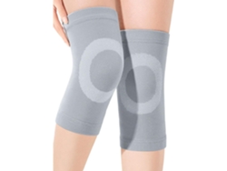 Rodilleras Digitallab para proteger del frío y aliviar el dolor de rodilla, 20 cm, talla XL, 65/80 kg, un par (gris)
