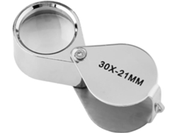 Lupa Portátil 60x Mini Microscopio Uv De Bolsillo Detector De Billetes Para Joyeros Con
