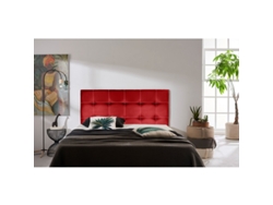 CABECERO IRIS POLIPIEL ROJO 100