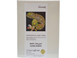 Papel Matte Ultra White DAILY SOLUTION 15X21