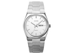 Reloj Hombre Skmei Quartz Resistente Al Agua 30m Multifunción Cronógrafo Deportivo
