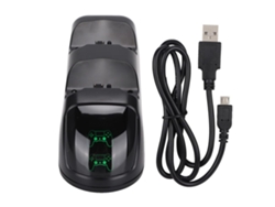 Mango Usb Cargador De 5 V Con 2 Puertos E Indicador Led De Carga Para One/one S Handle