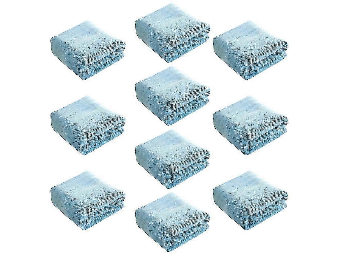 Toallas de peluquería (paquete de 10) de secado rápido para cabello, manos y rostro. Para usar en casa, salón, spa y barbería. Rosewell.