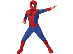Disfraz de Niño RUBIES Spiderman Clásico (Poliéster - 140 cm)