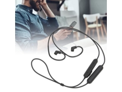 HURRISE Bt Cable adaptador para auriculares Cable para auriculares Bt 5,0 Cable adaptador con micrófono Modos de reproductor de vídeo