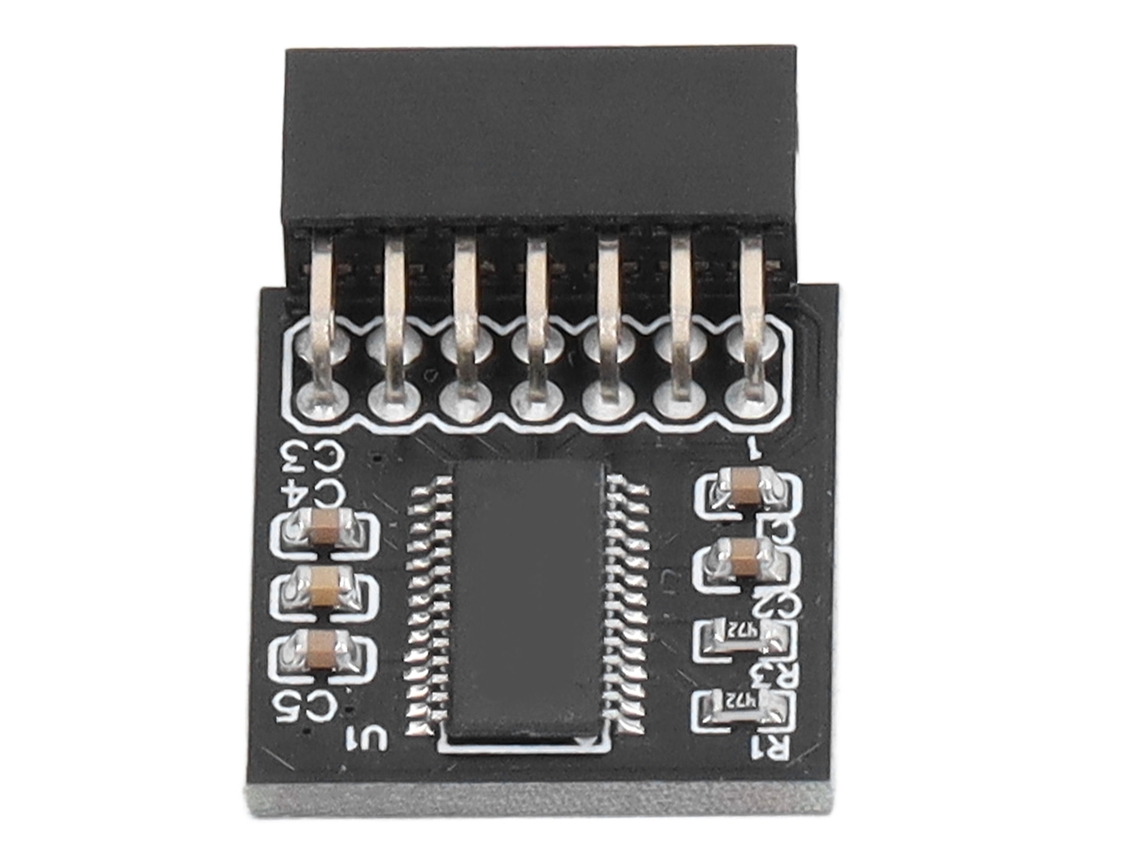 Módulo De Seguridad Tpm 2.0 De Cifrado Tarjeta Remota Para Placa Msi 14p Lpc