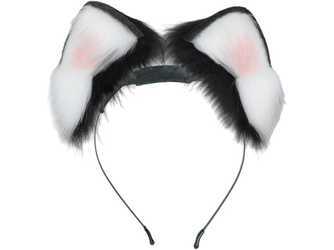 Diadema De Felpa Con Orejas Desmontables: Accesorio Para El Cabello Ideal Para Fiestas Y Amantes De Los Disfraces.