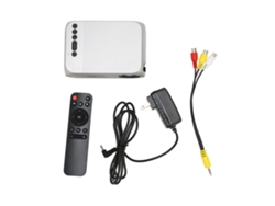 Proyector Led Portátil 1080p Para Oficina En Casa, Ambiente Doméstico Y Entretenimiento, Con Diseño Moderno Y Amplia Compatibilidad.