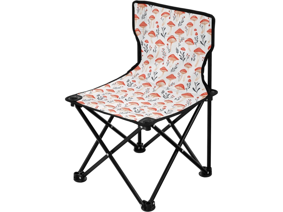 Silla Plegable De Camping Frodotgv Hierro Duradera Compacta Estable