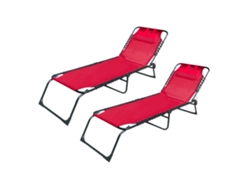 Sombrillas plegables Marbueno para jardín y piscina con estructura de acero Marbueno Summer