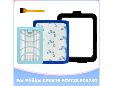 Piezas de repuesto de filtro Hepa para aspiradora modelo doméstico Philips Fc9728 Fc9730 Fc9731 Fc9732 Fc9733 Fc9734 Fc9735 Cp0616