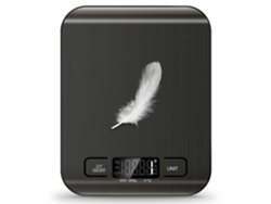 Báscula Cocina Digital 5 Kg Acero Inoxidable Pantalla Lcd Precisión 1 G Pilas Incluidas