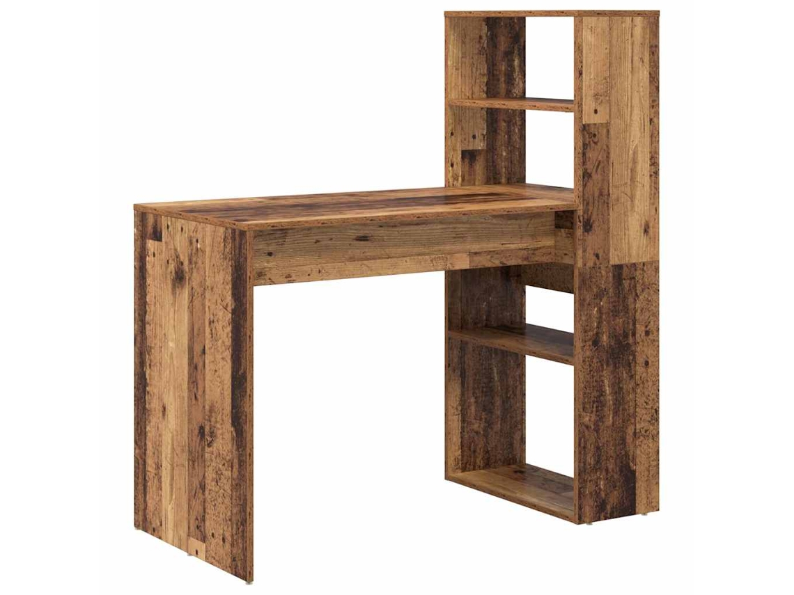 Escritorio antiguo de madera | Escritorio secreter 113 x 54 x 120 cm Madera tratada