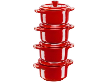 Cacerola STAUB (Rojo - Cerámica)