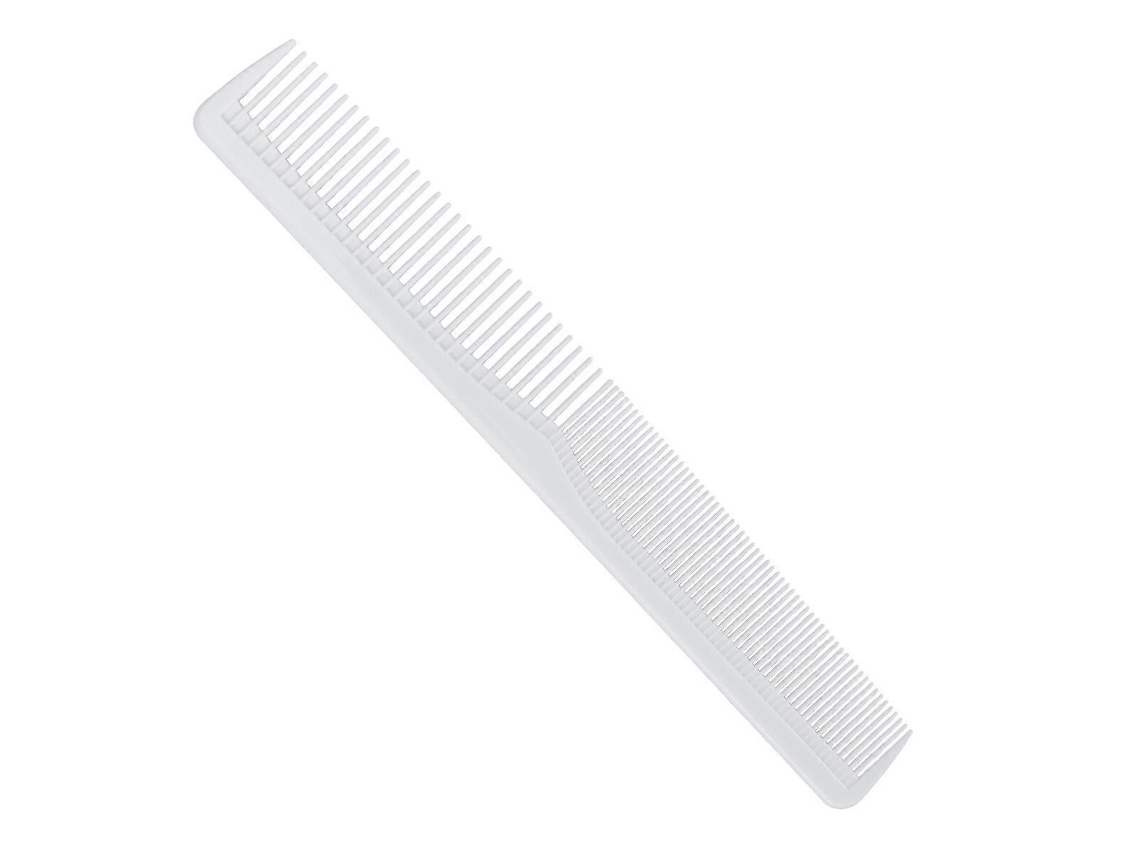 Peines de plástico antiestáticos con dientes para peluquerías y hoteles (blancos) de Jinyubo Store