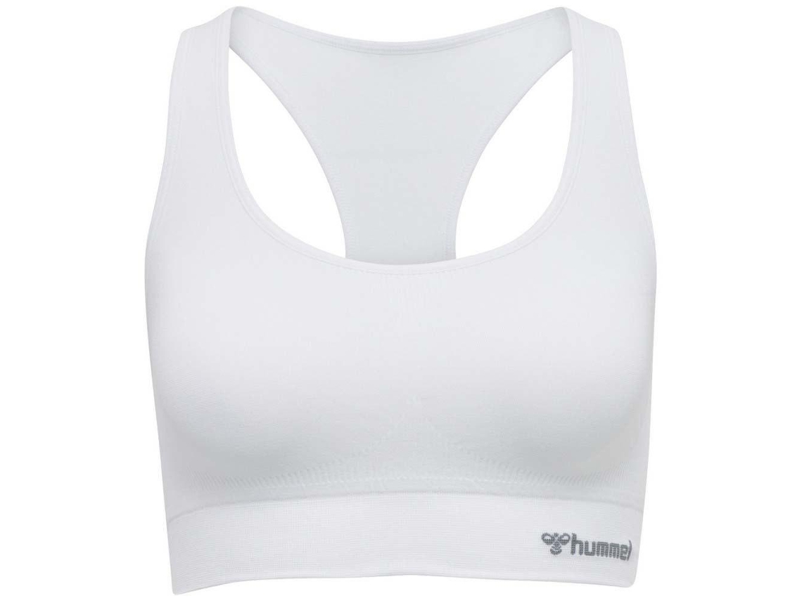 Top para Mujer HUMMEL Tif Seamless Gris para Fitness (M)
