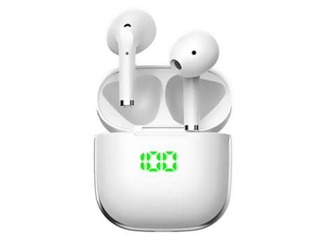 Earbuds Autonomía Compatibles Android para Apple CHRONUS Bluetooth Blanco
