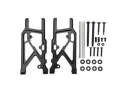 Ymsl Brazo Oscilante Inferior Trasero De Aluminio Para Arrma 1/7 1/8 Coches Rc Pieza De Mejora Suspensión Negra Hxl