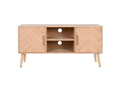 Mueble Tv Paulownia Mdf Natural 120x40x60cm