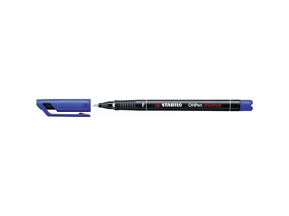 Rotulador Permanente STABILO Ohpen Azul 0,7 Mm 10 Unidades