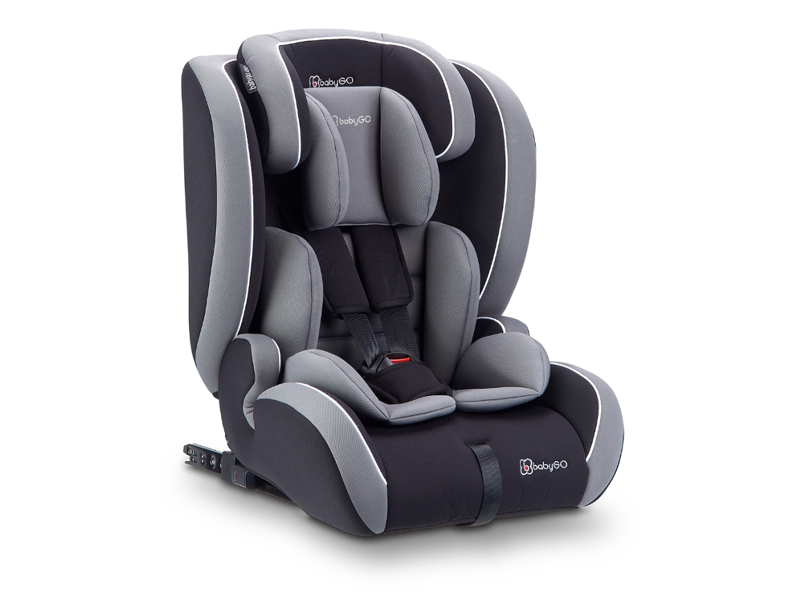 Silla De Auto I Size 76 150 Cm Babygo Free Fix Ii Grey