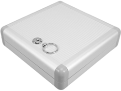 Caja De Llaves Mural Con Cerradura, 12 Ranuras, Aleación De Aluminio, Caja Fuerte Grande Para Llaves