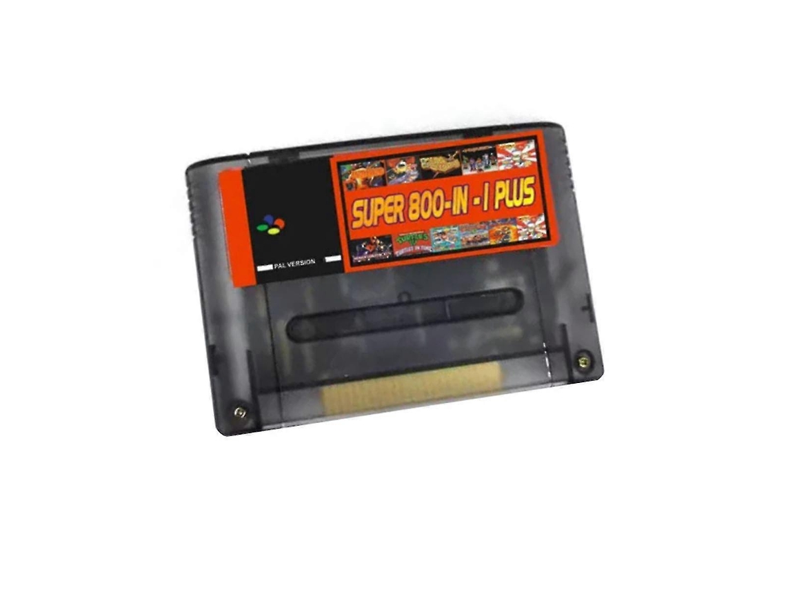 Tarjeta de juego Super 800 en 1 Plus para consolas de 16 bits, compatible con todas las consolas de EE. UU., Europa y Japón. Hengjian