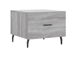 Maison Exclusive - Mesa De Centro Madera Contrachapada Gris Sonoma 50x50x40 Cm