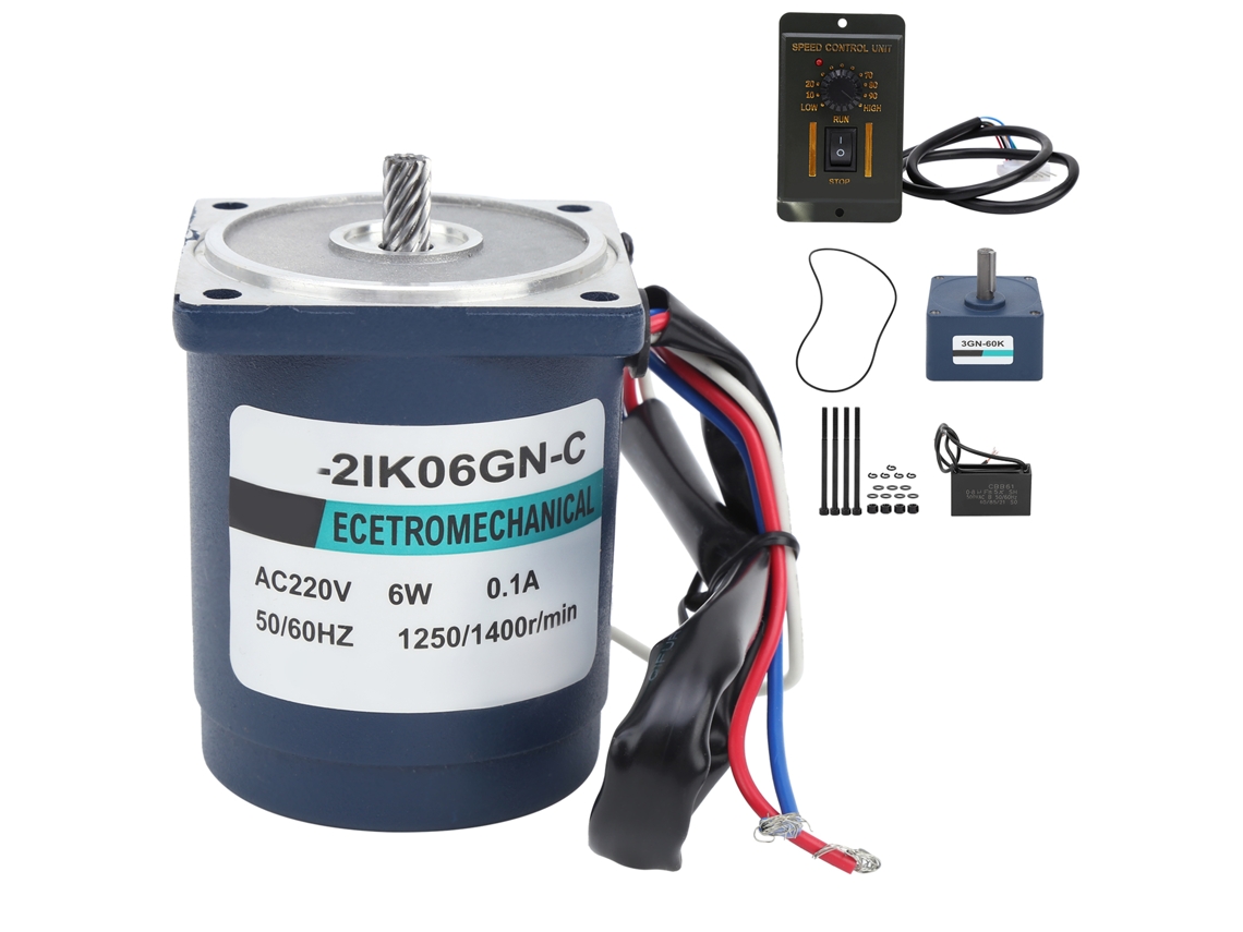 Micromotor de engranajes Sunflare 6W XD2IK06GNC 50Hz