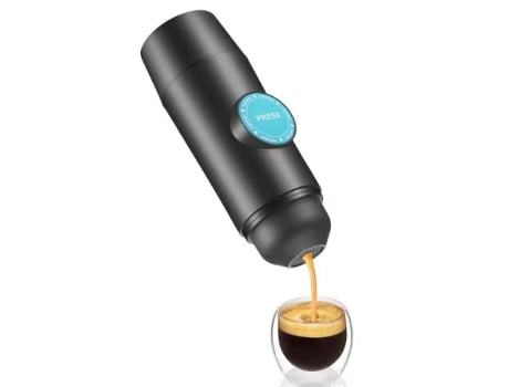 CAFETERA EXPRESSO PORTÁTIL EZII CF1003 Color azul negro