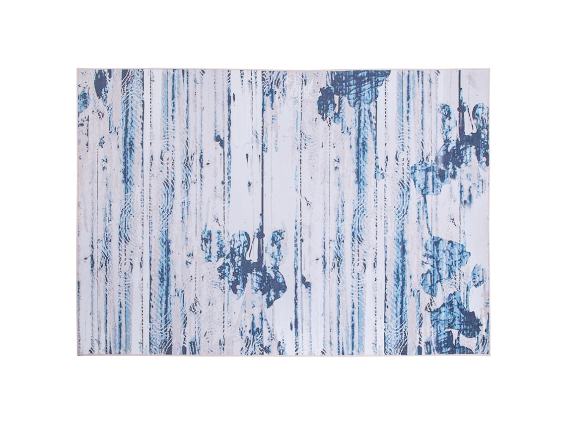 Alfombra de pelo corto BELIANI Burdur de Poliéster Azul 160x230