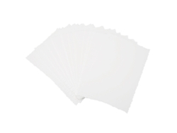 100 Hojas Papel Cartulina 250gsm 15x10cm Blanco Para Tarjetas Postales Invitaciones Scrapbooking
