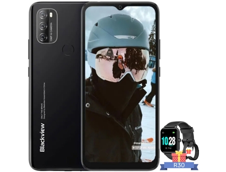 Smartphone BLACKVIEW A70 Pro 6.52'' 4 GB 32 GB Telemóvel 4G Negro