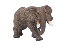 Figura de elefante, modelo de simulación con detalles vívidos, adorno decorativo para el hogar, regalos y material didáctico.