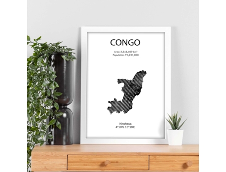 Póster NACNIC de Congo. Pósters de Paises y Continentes do Mundo.