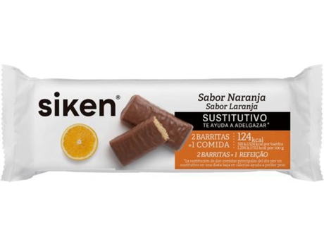 Siken Sustitutivo Barrita Naranja SIKEN (1 Barra de 40g)