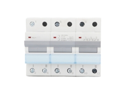 Veloriskku-conmutador De Transferência Manual De Dupla Potência 400vca 3p 63a Para Rail Din 35mm Com Interbloqueio Unilateral