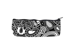 Estuche organizador con cremallera y diseño de cachemira de Chennnls