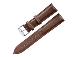 Correa De Cuero T De Acero Inoxidable Para Reloj 24mm Marrón Reemplazo