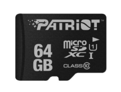 Patriot Memory Psf64Gmdc10 Tarjeta de Memoria 64 Gb Microsdxc UHS-I Clase 10