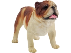 Estatueta Decorativa Realista De Cachorro Para Meninos E Meninas, Tamanho Pequeno, De Plástico.