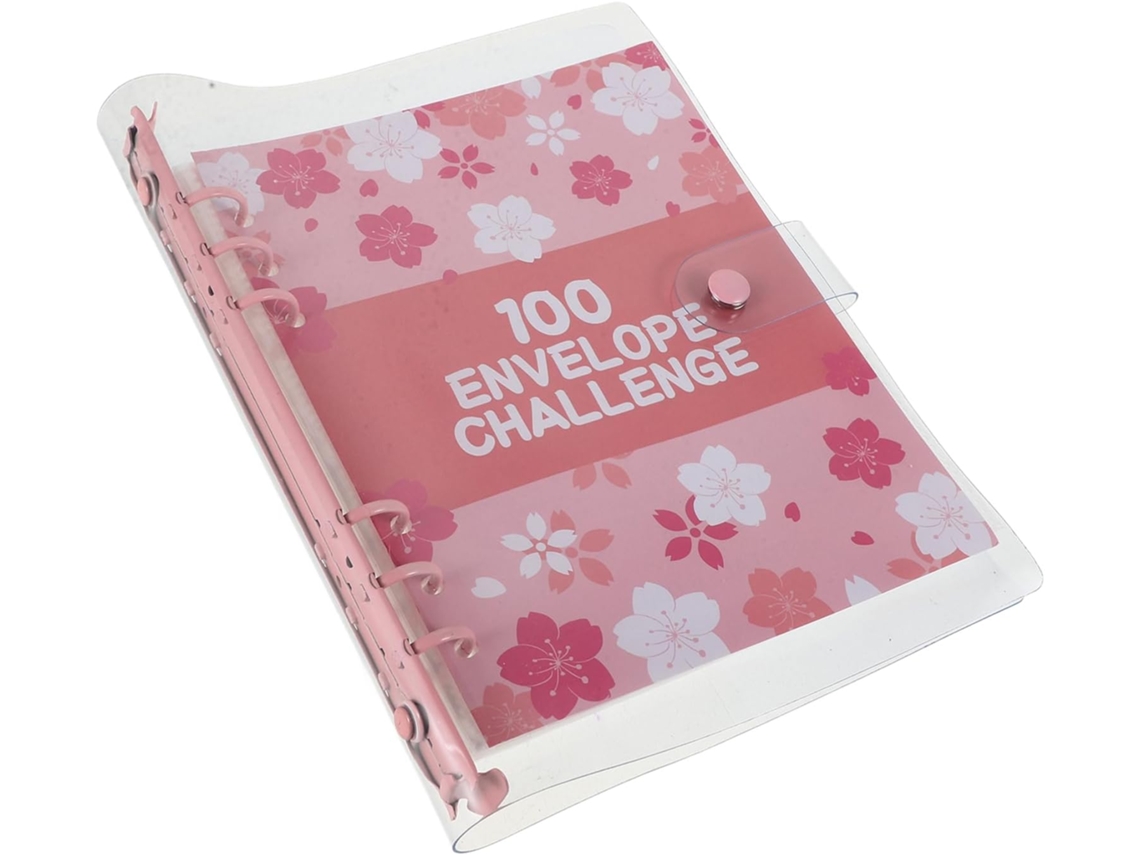 Juego De Organizador De Presupuesto De 1 Pieza Con Sobres, Libro De Retos, Días De Ahorro