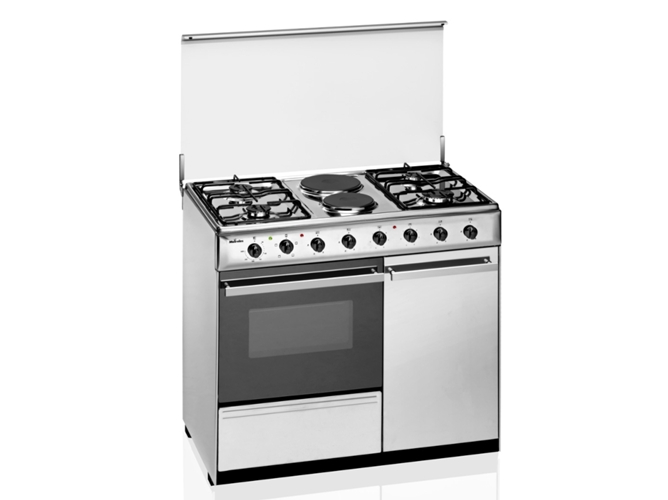 Cocina MEIRELES E 920 X (59 L - Gas Butano-Propano y Focos Eléctricos - Inox) 88x55