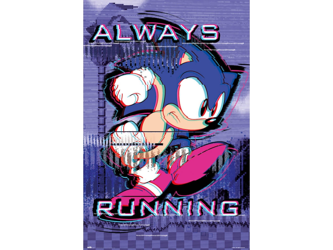 Poster ERIK EDITORES Sonic Sempre a Funcionar