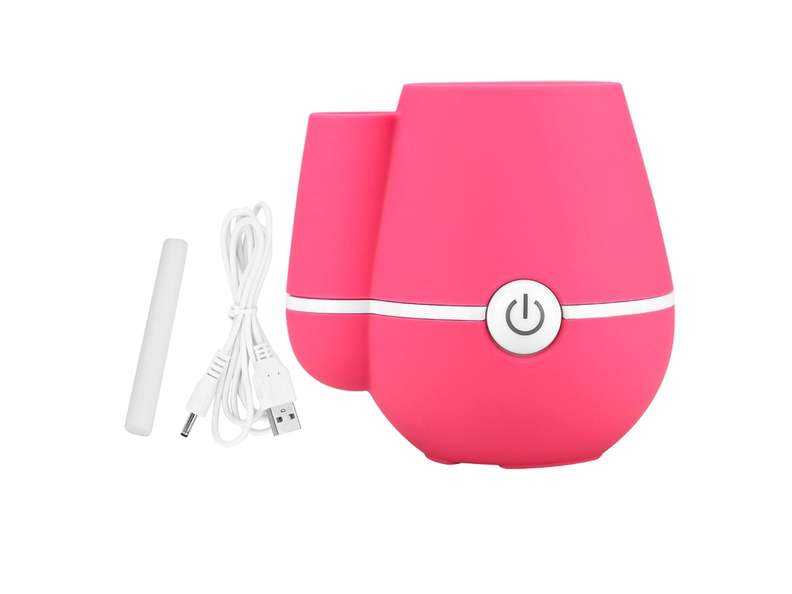 VVJIJILLY Humidificador De Neblina Fria Usb Mini 220ml Em Formato De Vaso Purificador De Ar Difusor De Aromaterapia Azul