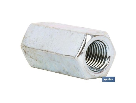 Manguito hexagonal m-10x30 caja 100 unid.