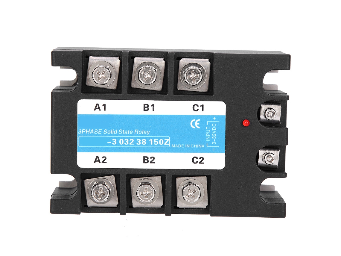 Veloriskku-relé De Estado Solid Ssr Berm 303238 150z De 3 Etapas Alumínio Placa Peças Industriais