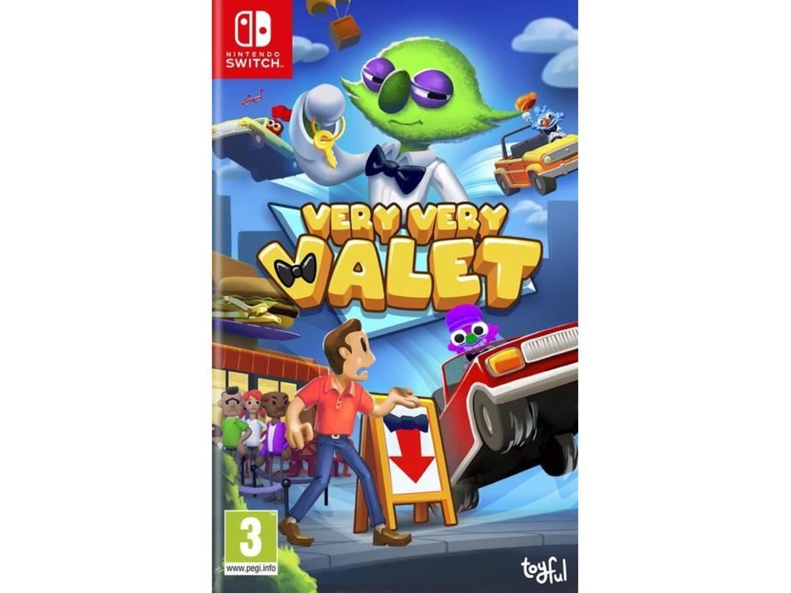 Juego - Very Very Valet - Nintendo Switch - Cooperativo local - 4 jugadores - PEGI 7