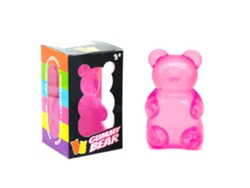 Bola De Compressão De Alta Densidade, Brinquedo De Compressão «ursinho Para Apertar» - Rosa