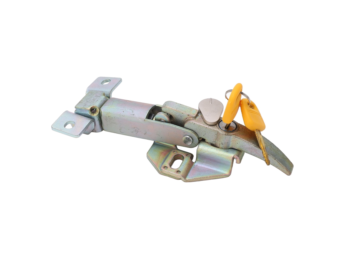 Cerradura De Tapa De Cilindro De Acero Inoxidable Con 2 Llaves Para Excavadora Sh200